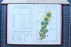 Foto av ett uppslag, två boksidor